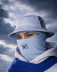 Bucket hat balaclava intégré pour protection hiver – chapeau streetwear unisexe